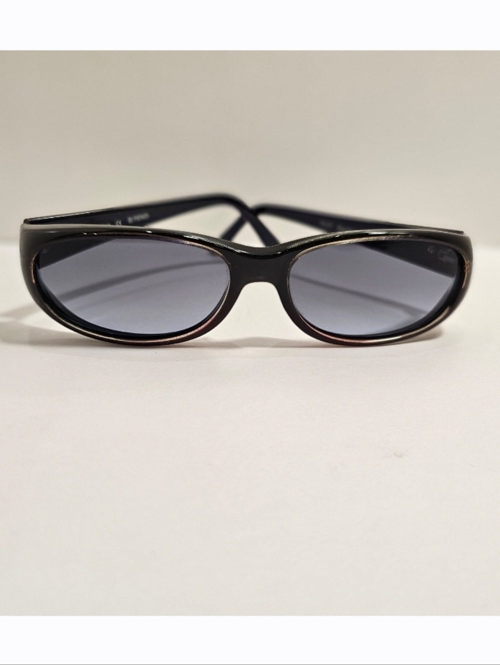 Authentic Fendi FS 217 Sunglasses Shiny Blue '90s Minimalist Summer Travel